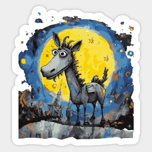 Donkey Sticker